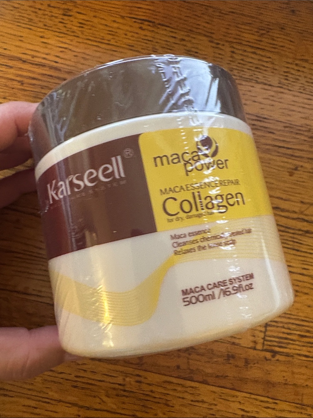 New Sealed Karseell Maca Essence Repair Collagen Hair Mask